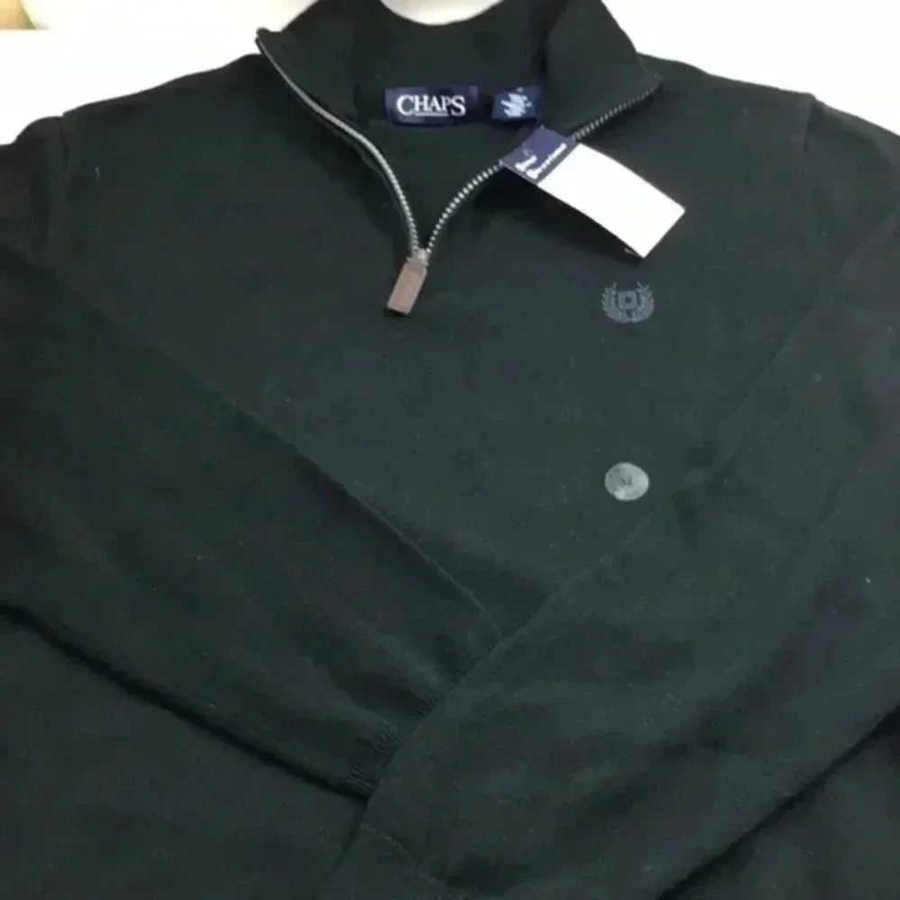 Chaps Men pull over shirt M - Picture 7 of 16